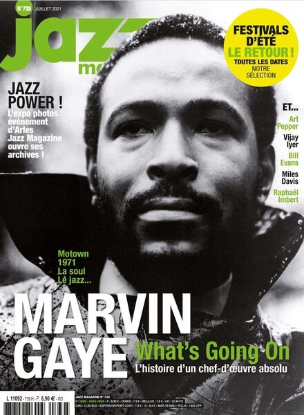 Jazz Magazine – Juillet 2021 Cover