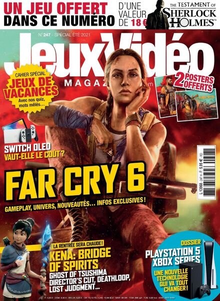 Jeux Video Magazine Special – ete 2021 Cover