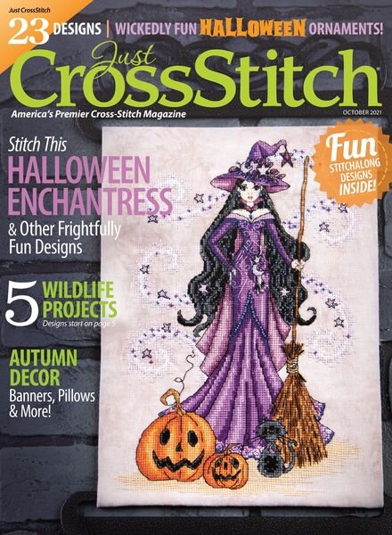 Just CrossStitch – October 2021 Cover