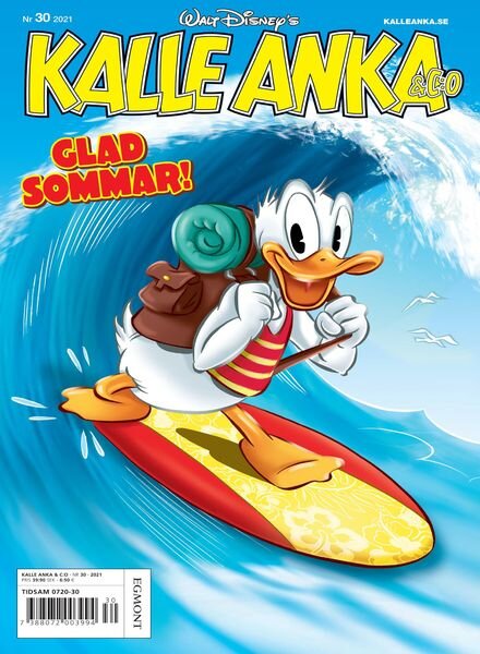 Kalle Anka & Co – 27 juli 2021 Cover