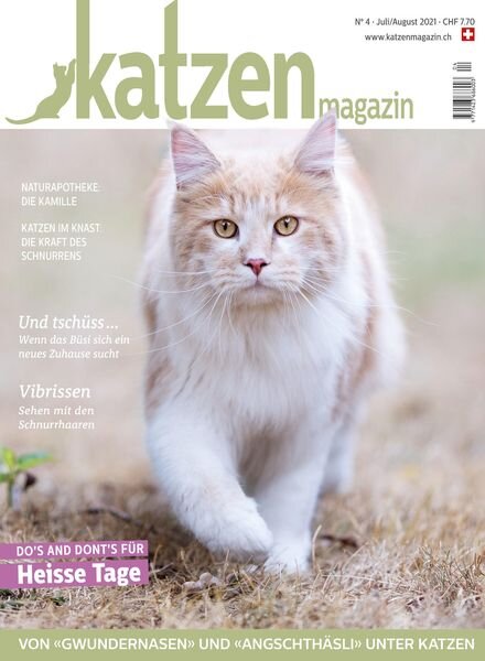 Katzen Magazin – Juli 2021 Cover
