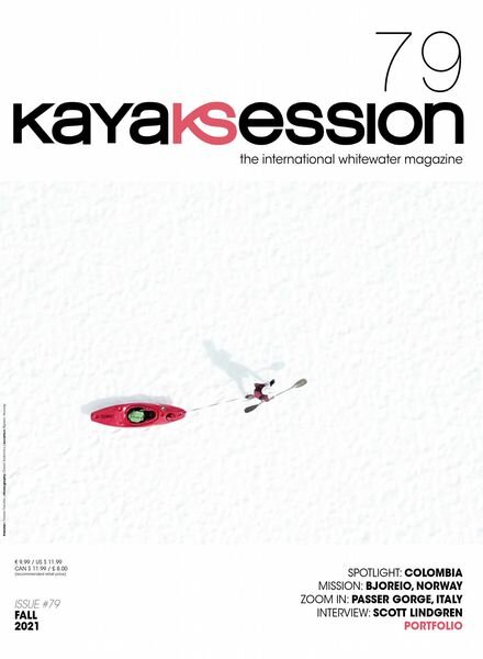 Kayak Session Magazine – September 2021 Cover