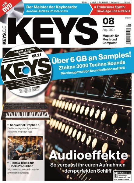 KEYS – August 2021 Cover