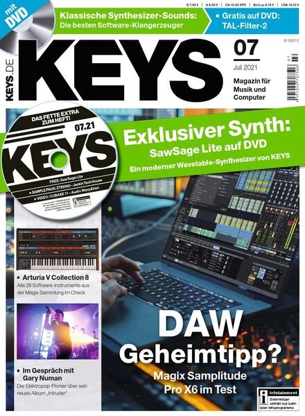 Keys – Juli 2021 Cover
