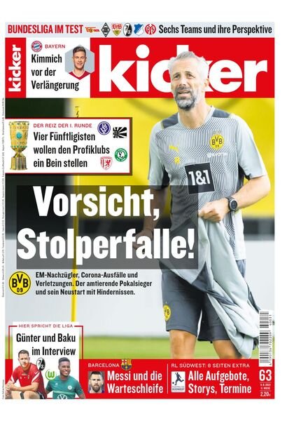Kicker – 05 August 2021 Cover