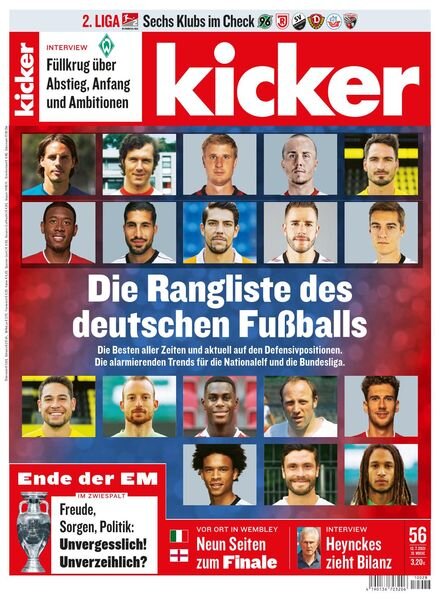 Kicker – 12 Juli 2021 Cover
