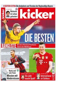 Kicker – 15 Juli 2021