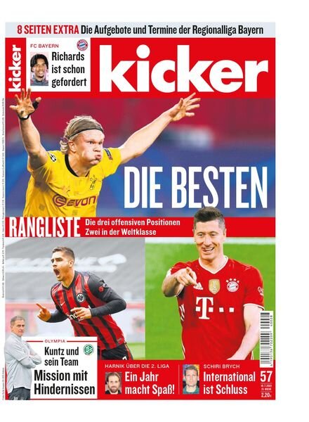 Kicker – 15 Juli 2021 Cover
