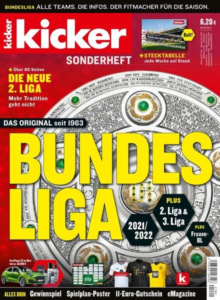 Kicker – 22 Juli 2021 Cover