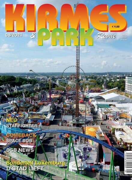 Kirmes & Park Revue – Juli 2021 Cover