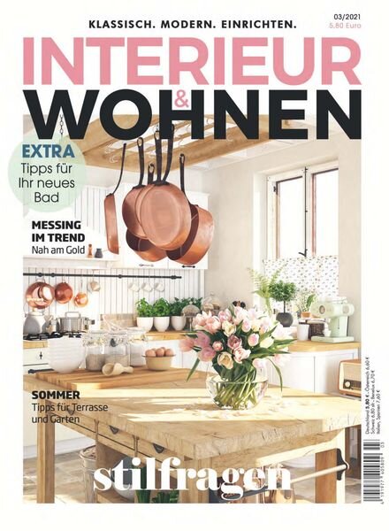 KLASSISCH WOHNEN – 01 Juli 2021 Cover