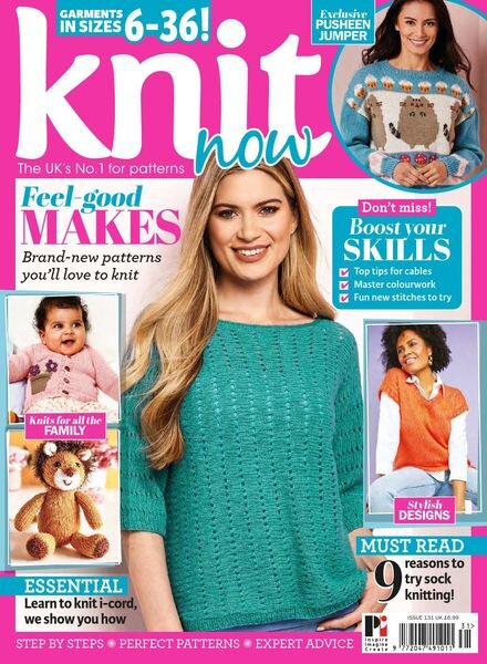 Knit Now – Issue 131 – July 2021 Cover