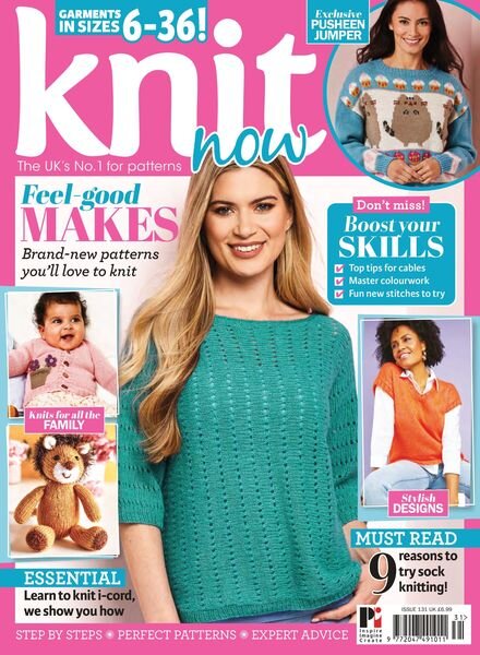 Knit Now – July 2021 Cover