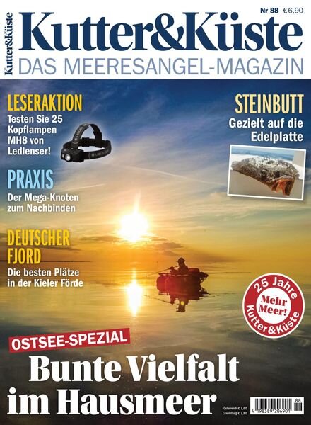 Kutter & Kuste – August 2021 Cover