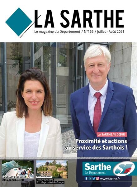 La Sarthe – Juillet-Aout 2021 Cover