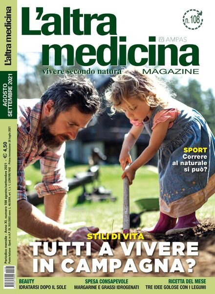 L’Altra Medicina – agosto 2021 Cover