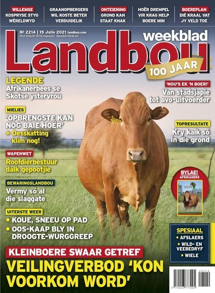 Landbouweekblad – 15 Julie 2021 Cover