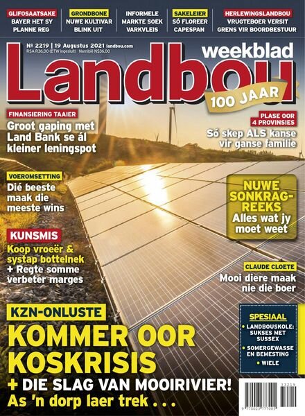 Landbouweekblad – 19 Augustus 2021 Cover