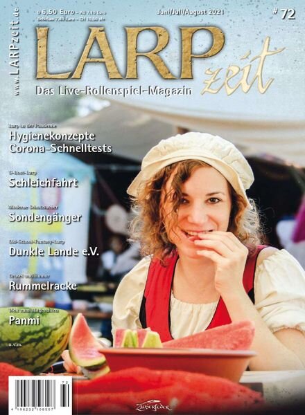 Larpzeit – Juni-August 2021 Cover