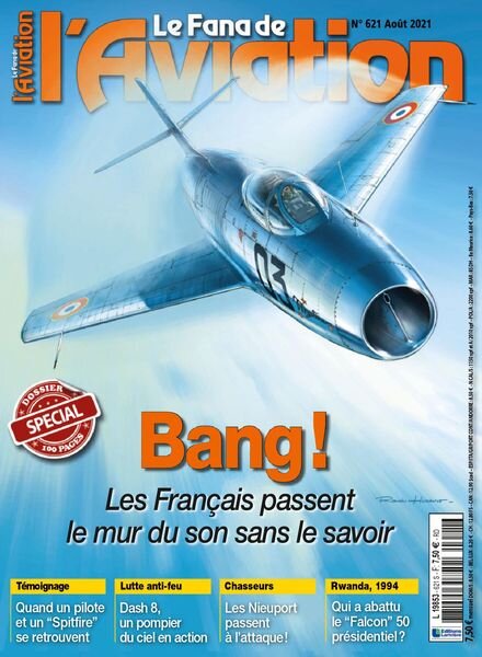 Le Fana de l’Aviation – aout 2021 Cover
