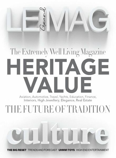 Le Grand Mag – July 2021 Cover