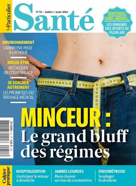 Le Particulier Sante – Juillet-Aout 2021 Cover