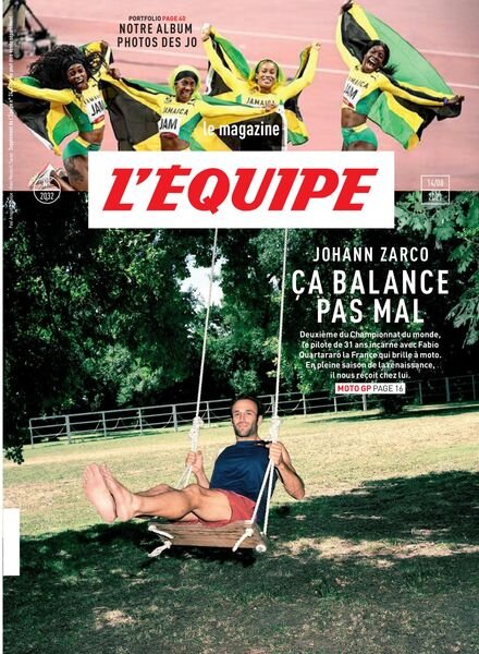 L’Equipe Magazine – 14 Aout 2021 Cover