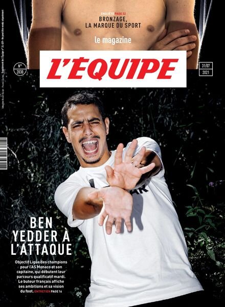 L’Equipe Magazine – 31 Juillet 2021 Cover