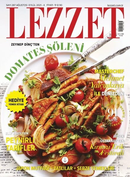 Lezzet – Agustos 2021 Cover