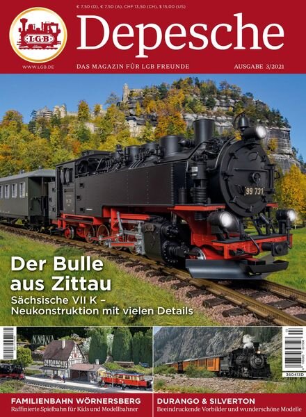 LGB Depesche – 07 August 2021 Cover
