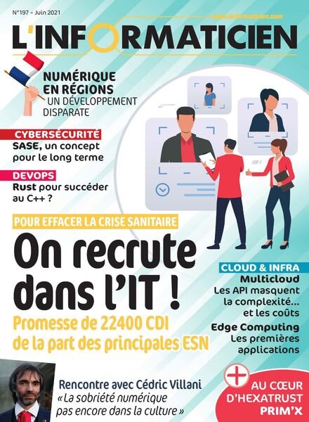 L’Informaticien – Juin 2021 Cover