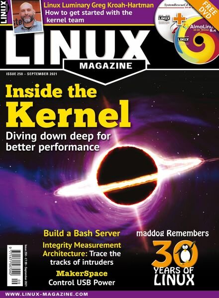 Linux Magazine USA – September 2021 Cover