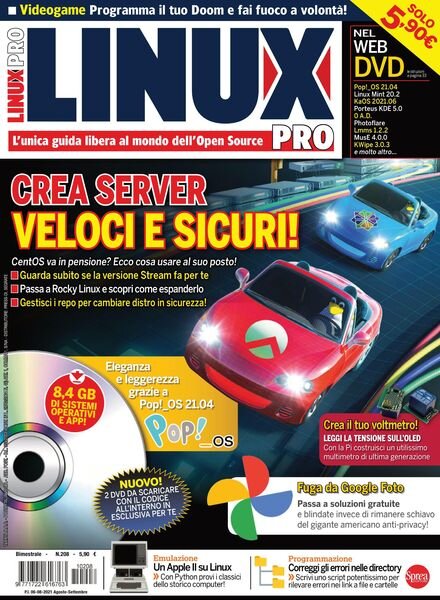 Linux Pro – agosto 2021 Cover