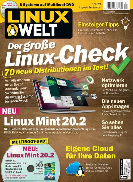 Linux Welt – September 2021 Cover