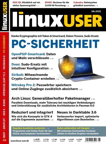 LinuxUser – August 2021 Cover