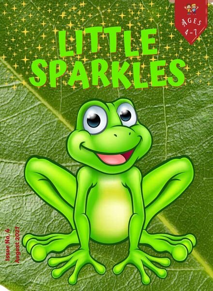 Little Sparkles Kids Magazine Ages 4-7 – August 2021 Cover