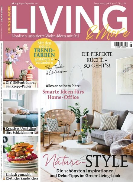 Living & More – August 2021 Cover