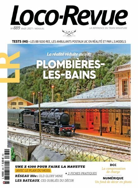 Loco-Revue – aout 2021 Cover