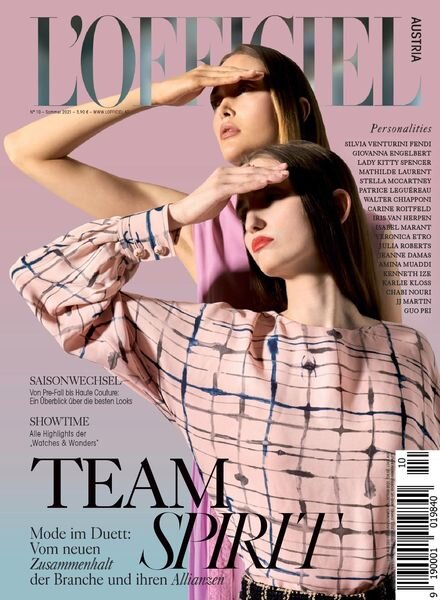 L’Officiel Austria – Juli 2021 Cover