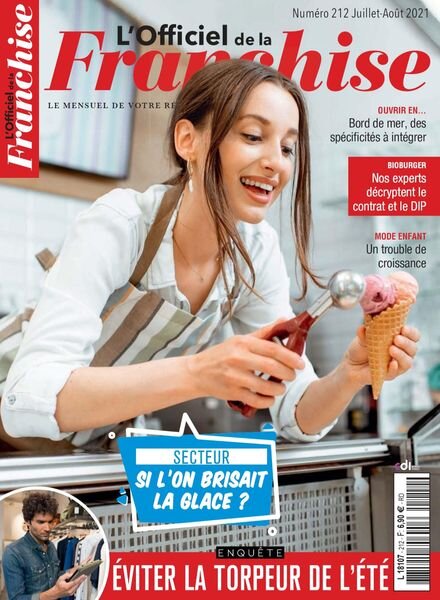 L’Officiel de la Franchise – Juillet-Aout 2021 Cover