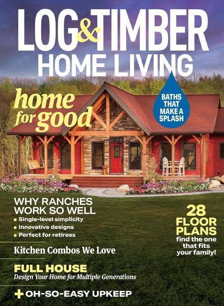 Log Home Living – August 2021 Cover