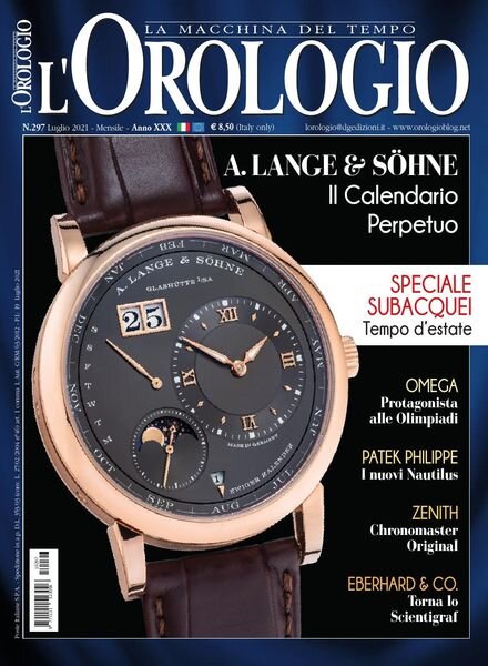 l’Orologio – Luglio 2021 Cover