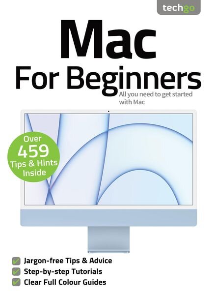 Mac The Beginner’s Guide – August 2021 Cover