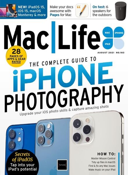 MacLife UK – August 2021 Cover