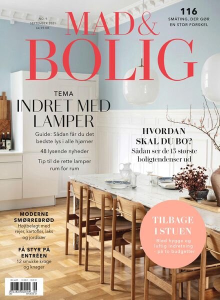 Mad & Bolig – september 2021 Cover