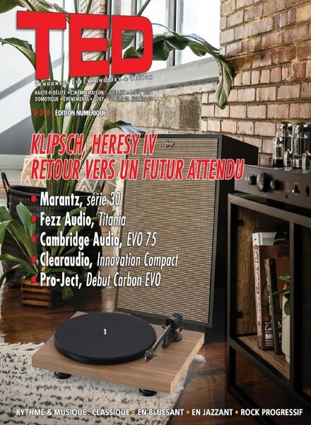 Magazine TED par QA&V – juillet 2021 Cover