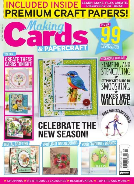 Making Cards & PaperCraft – September-October 2021 Cover