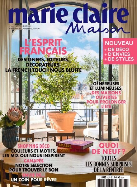 Marie Claire Maison France – septembre 2021 Cover