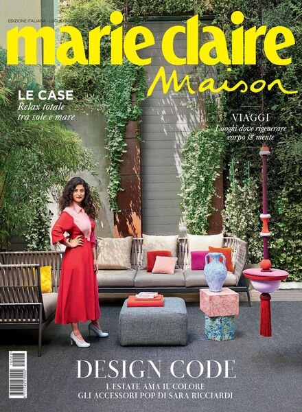 Marie Claire Maison Italia – agosto 2021 Cover