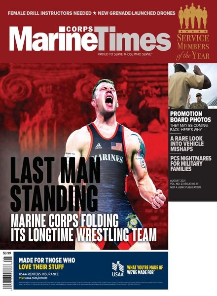 Marine Corps Times – August 2021 Cover